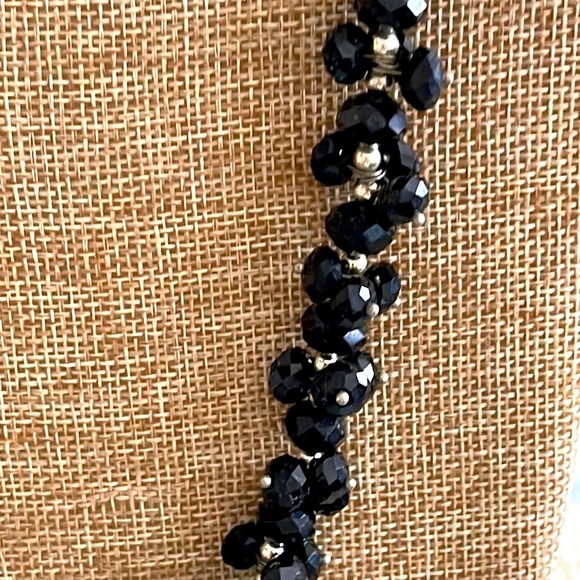 Black crystal necklace - Picture 4 of 8